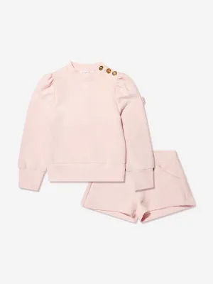 Angels Face Girls Cherish Top And Shorts Set in Pink