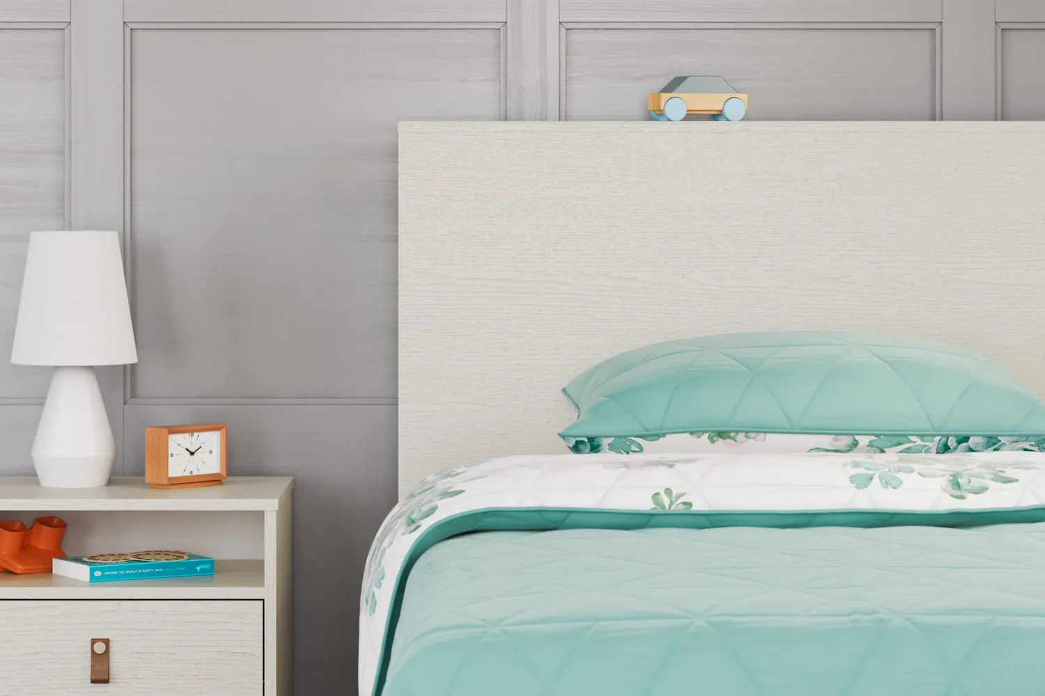 Aprilyn Twin Bookcase Headboard with Dresser