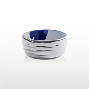 Aquos Nut/ Snack Bowl Blue