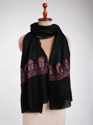 Black Handmade Pashmina Stole