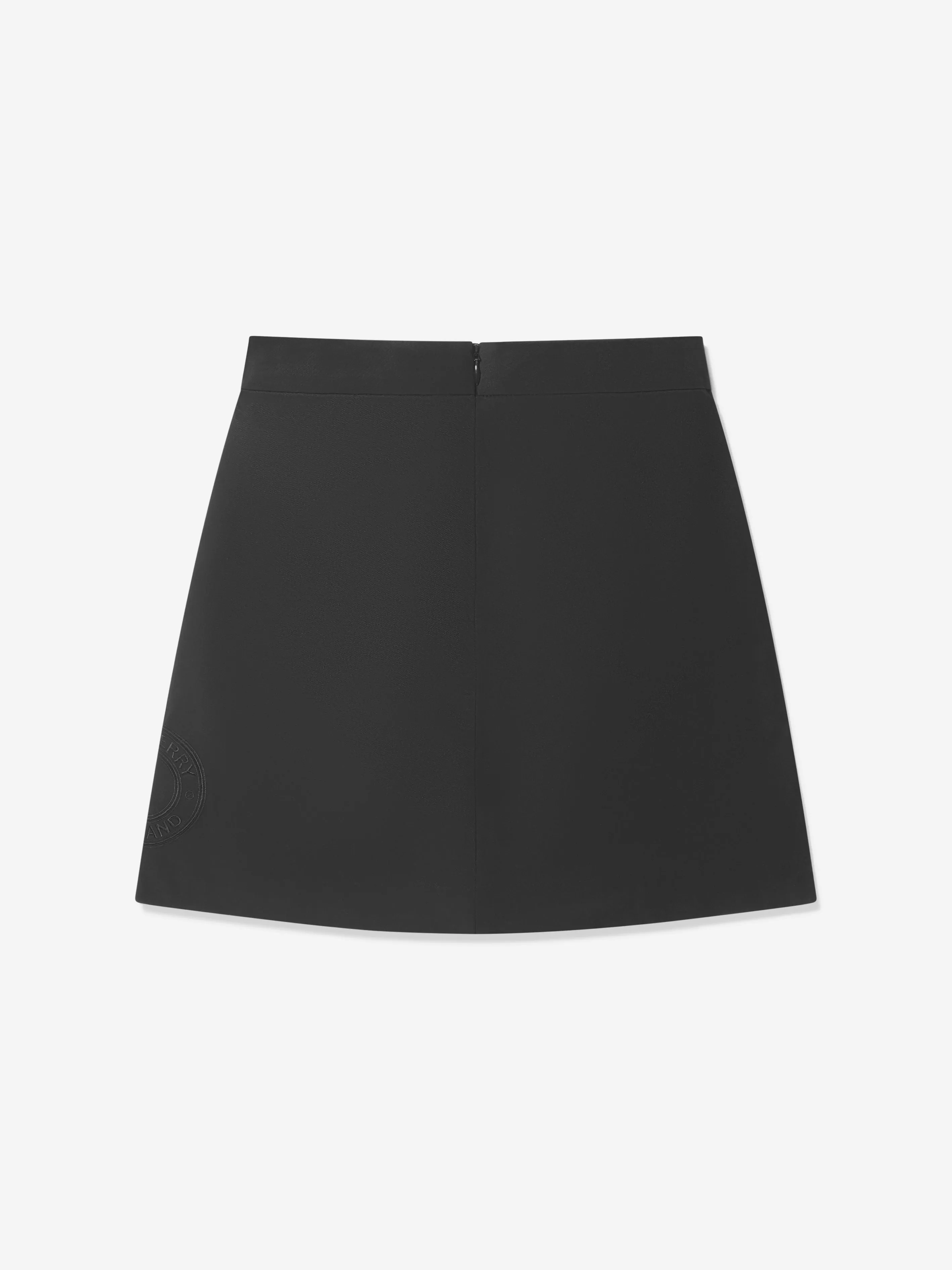 Burberry Girls Myrtle Skirt In Black