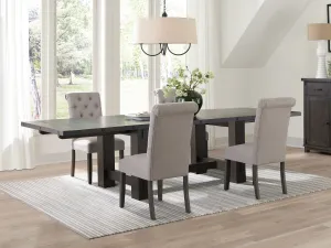 Calandra Rectangular Dining Set with Extension Leaf