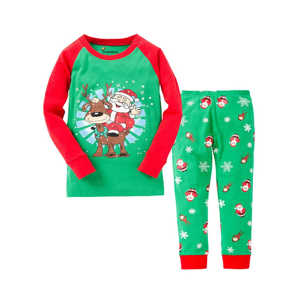 Cartoon Dinosaur Print Pajama Set