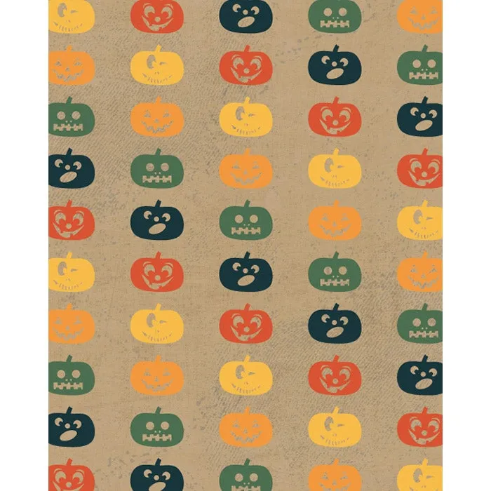 Fall Jack OftLanterns Printed Backdrop