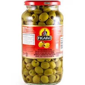 FIGARO PITTED GREEN OILVES 920G