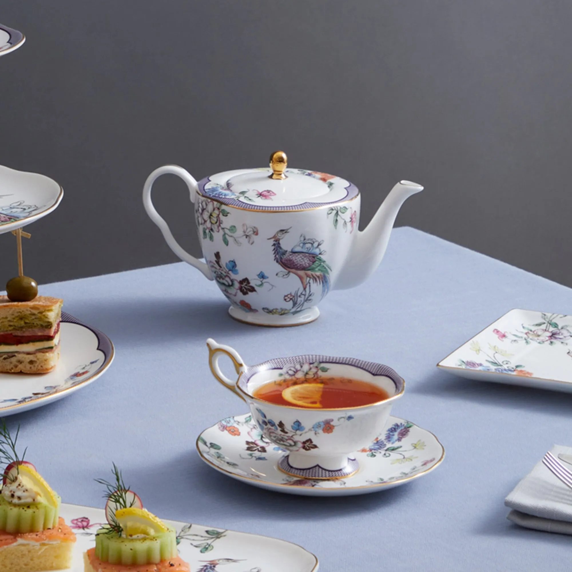 Fortune 5-Piece Serving Tea Set