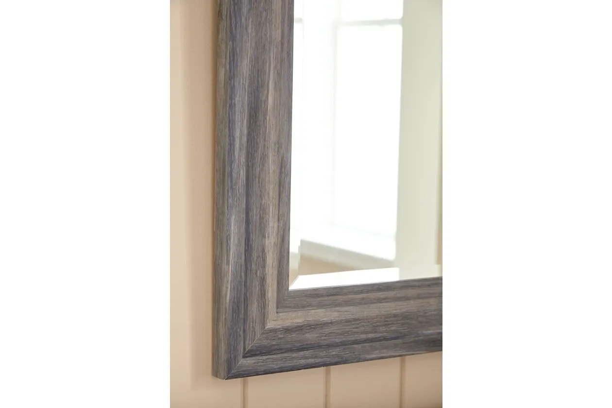 jACEE Antique Gray Accent Mirror