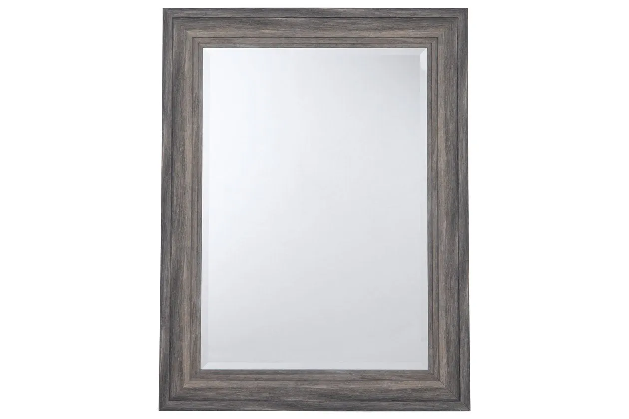 jACEE Antique Gray Accent Mirror