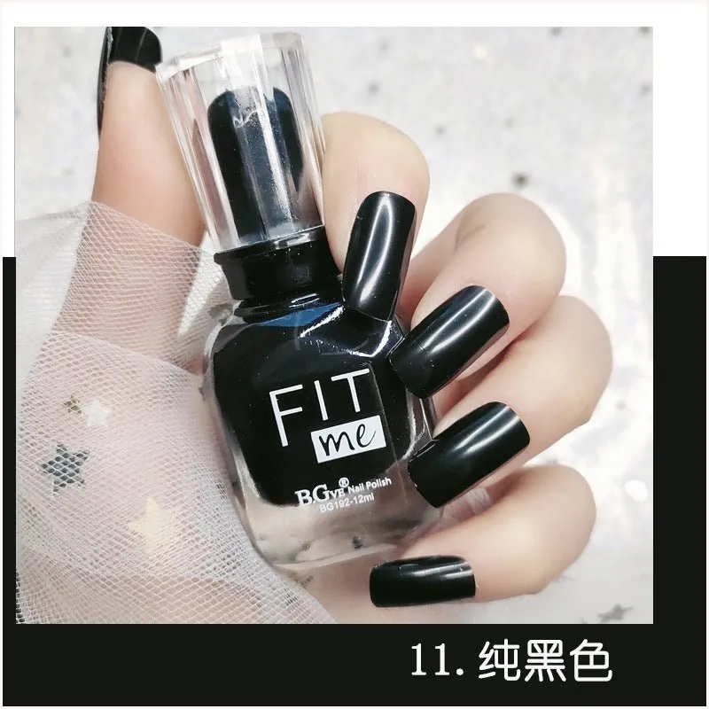 New product nail polish free toast dry display 36 color transparent nail polish cross-border beauty makeup