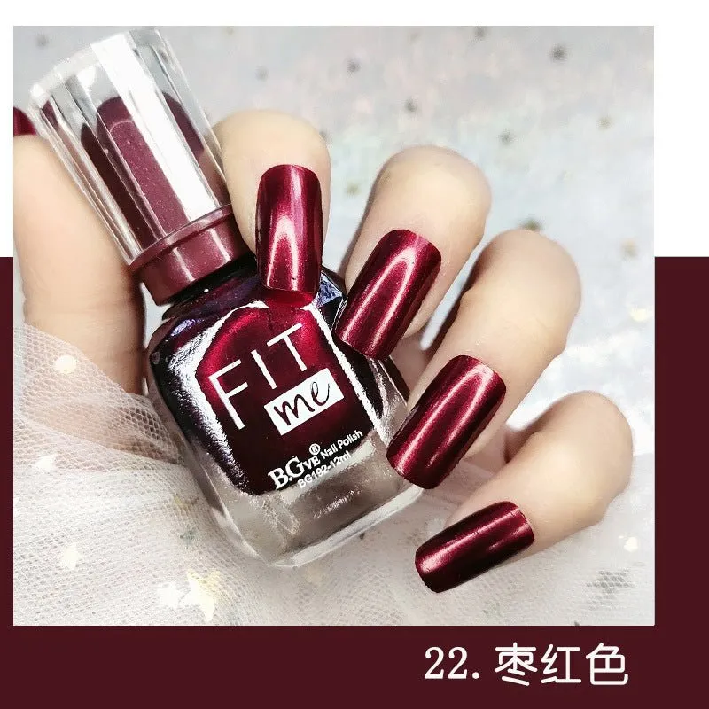 New product nail polish free toast dry display 36 color transparent nail polish cross-border beauty makeup