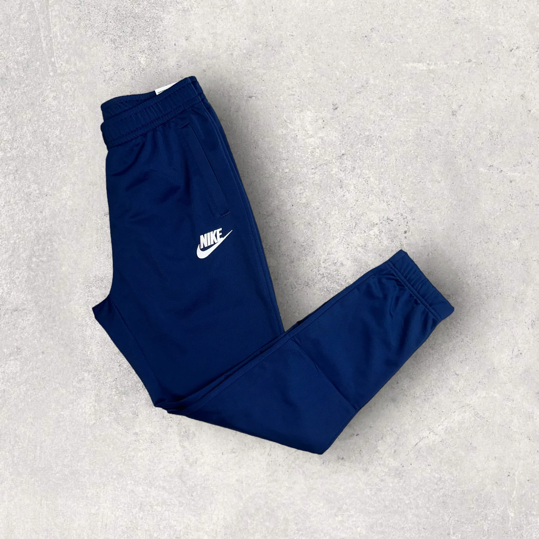 NIKE POLY ESSENTIALS TRACKSUIT 1/4 ZIP - NAVY