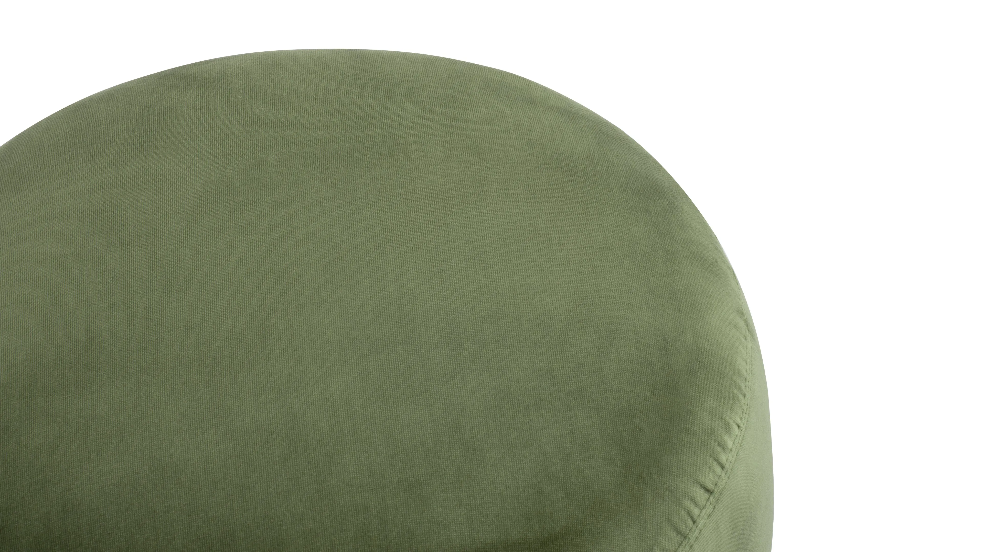 Nino - Nino Ottoman, Olive Green Velvet