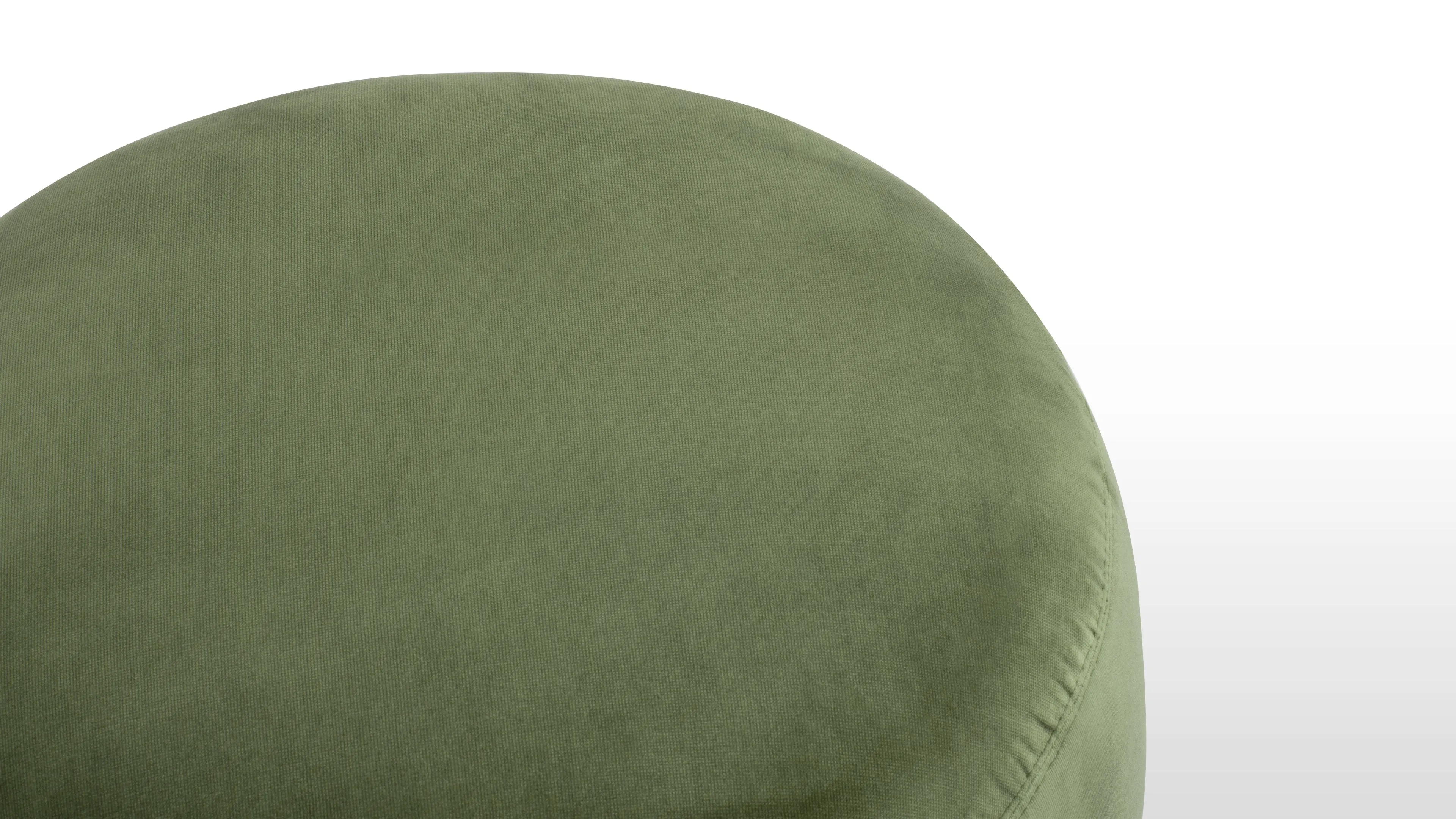 Nino - Nino Ottoman, Olive Green Velvet