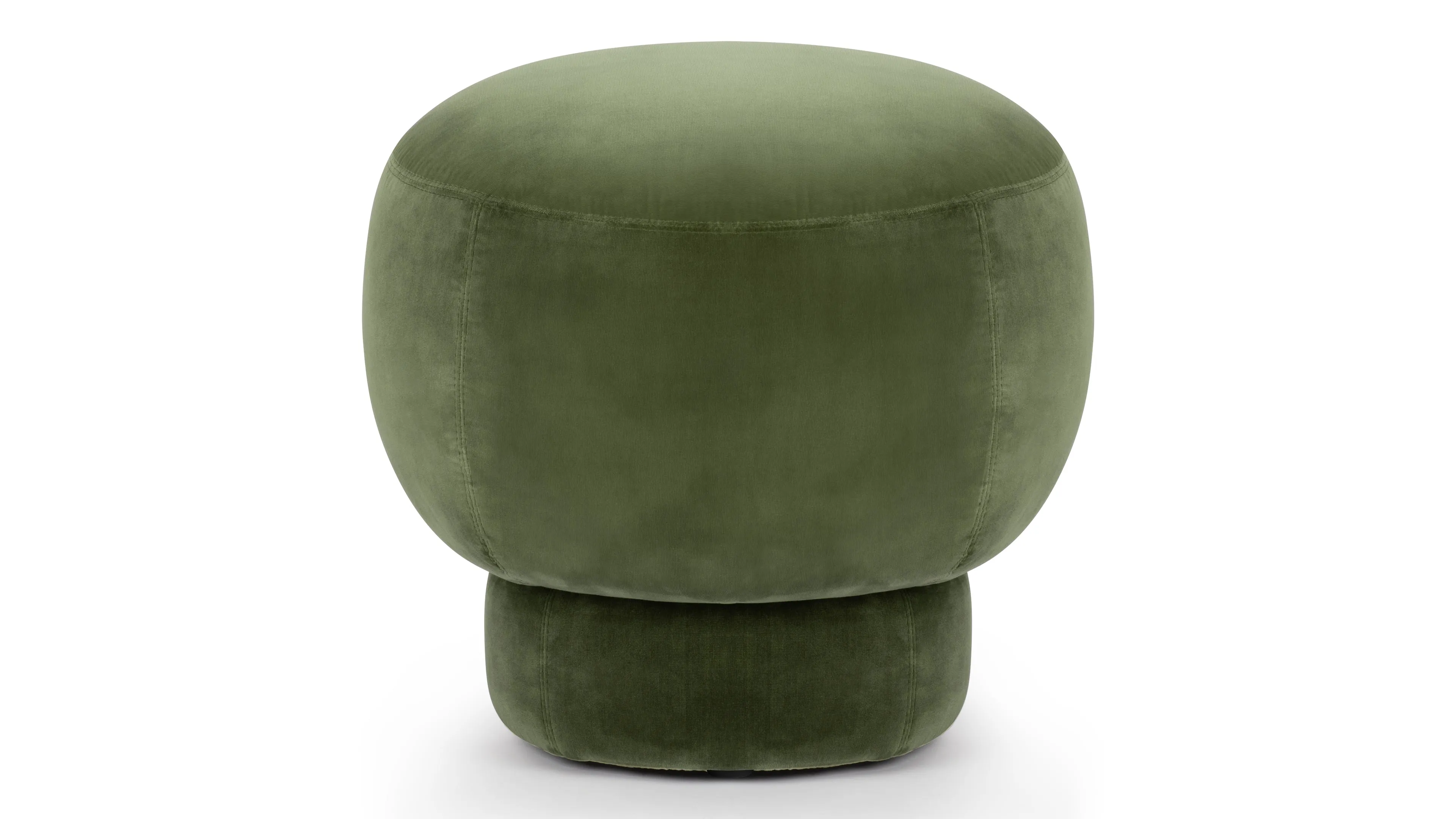 Nino - Nino Ottoman, Olive Green Velvet