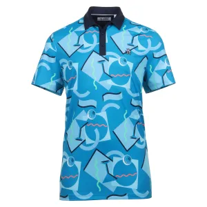 Original Penguin Golf Abstract 80's Print Polo Shirt