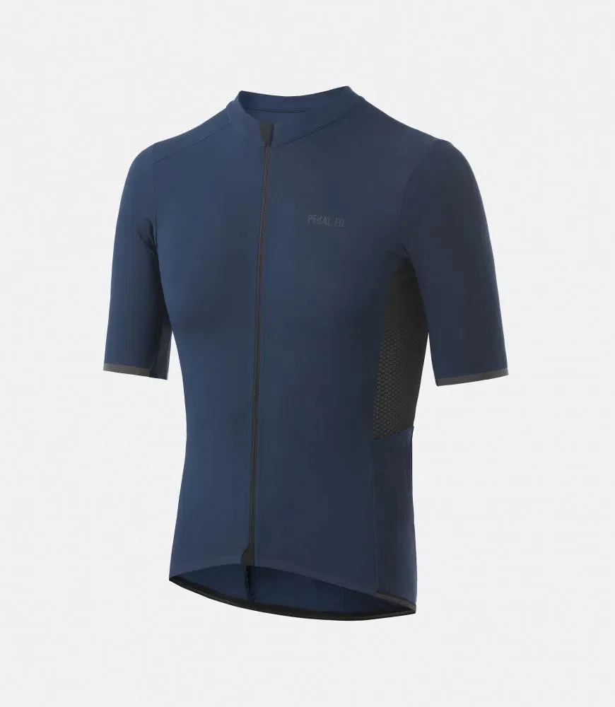 PEDALED ODYSSEY Long Distance Jersey - Navy