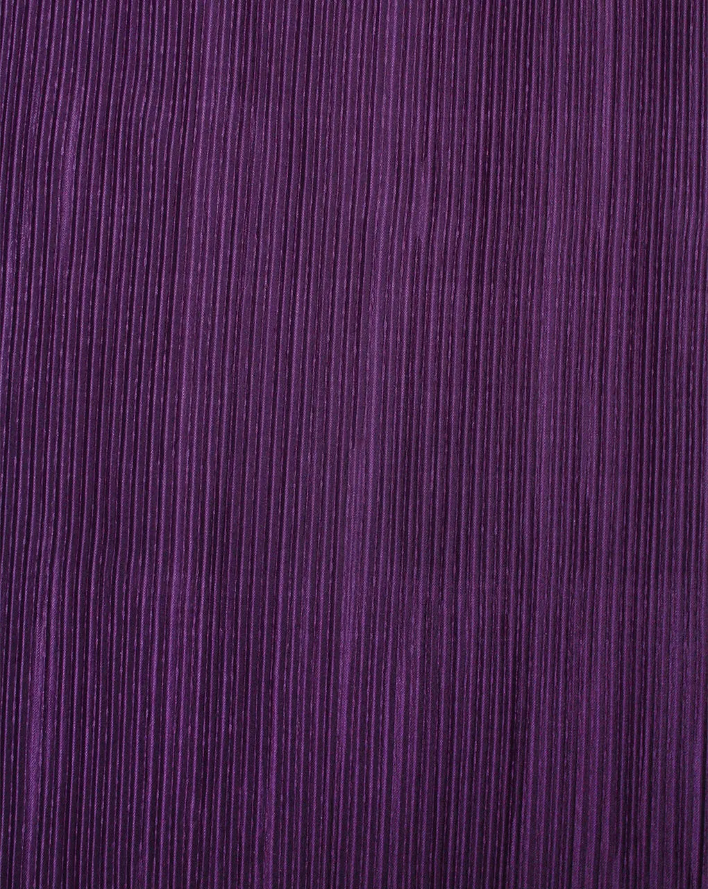 PURPLE POLYESTER PLEATED FABRIC