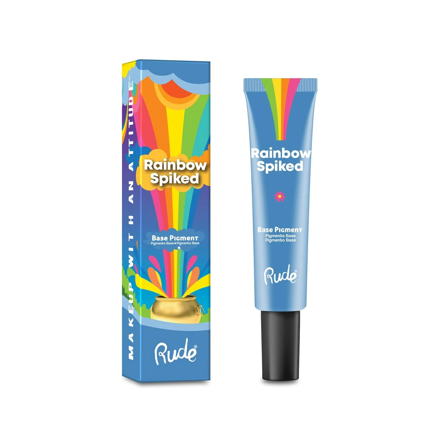 RUDE Rainbow Spiked Vibrant Colors Base Pigment (Blue)