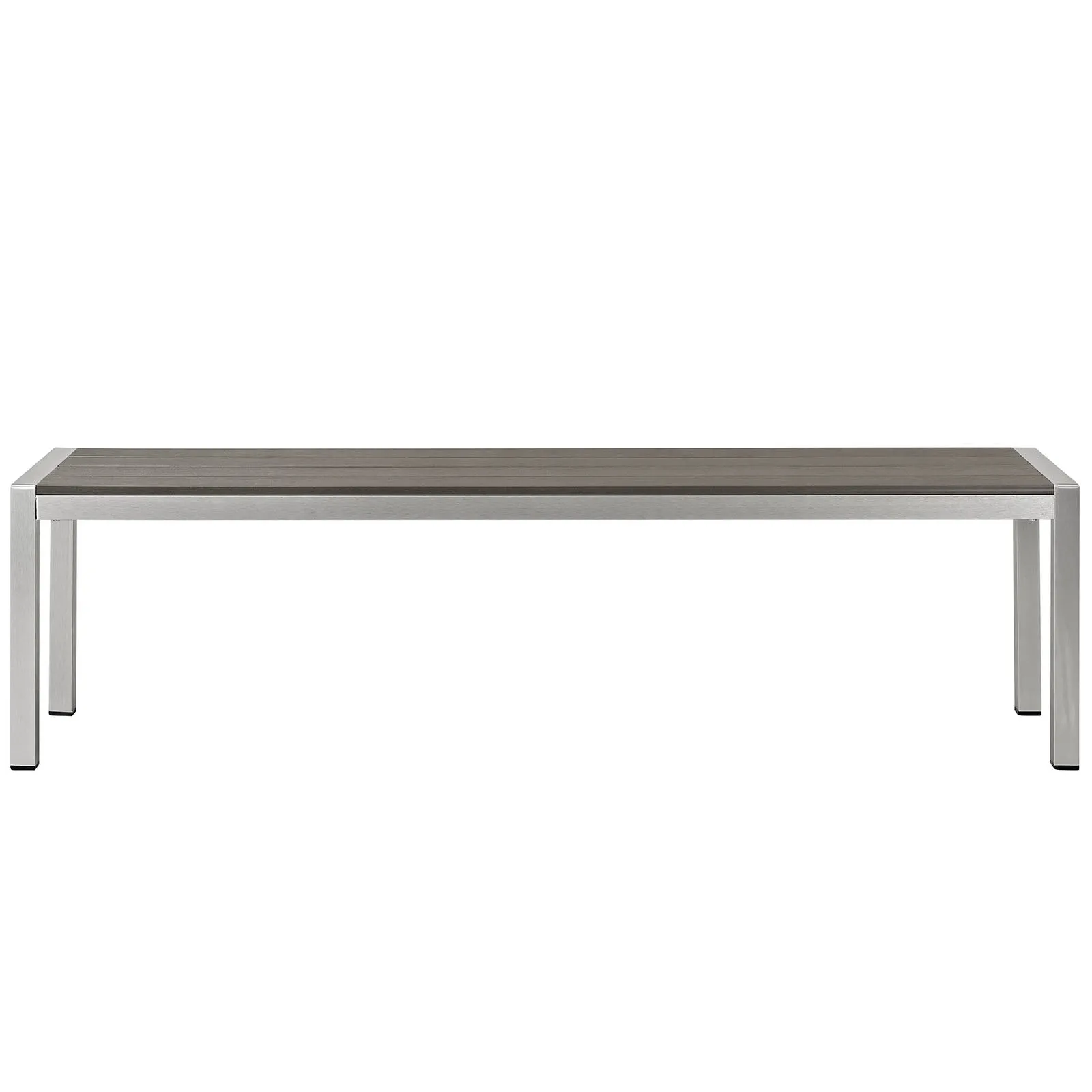 Shore Outdoor Patio Aluminum Bench