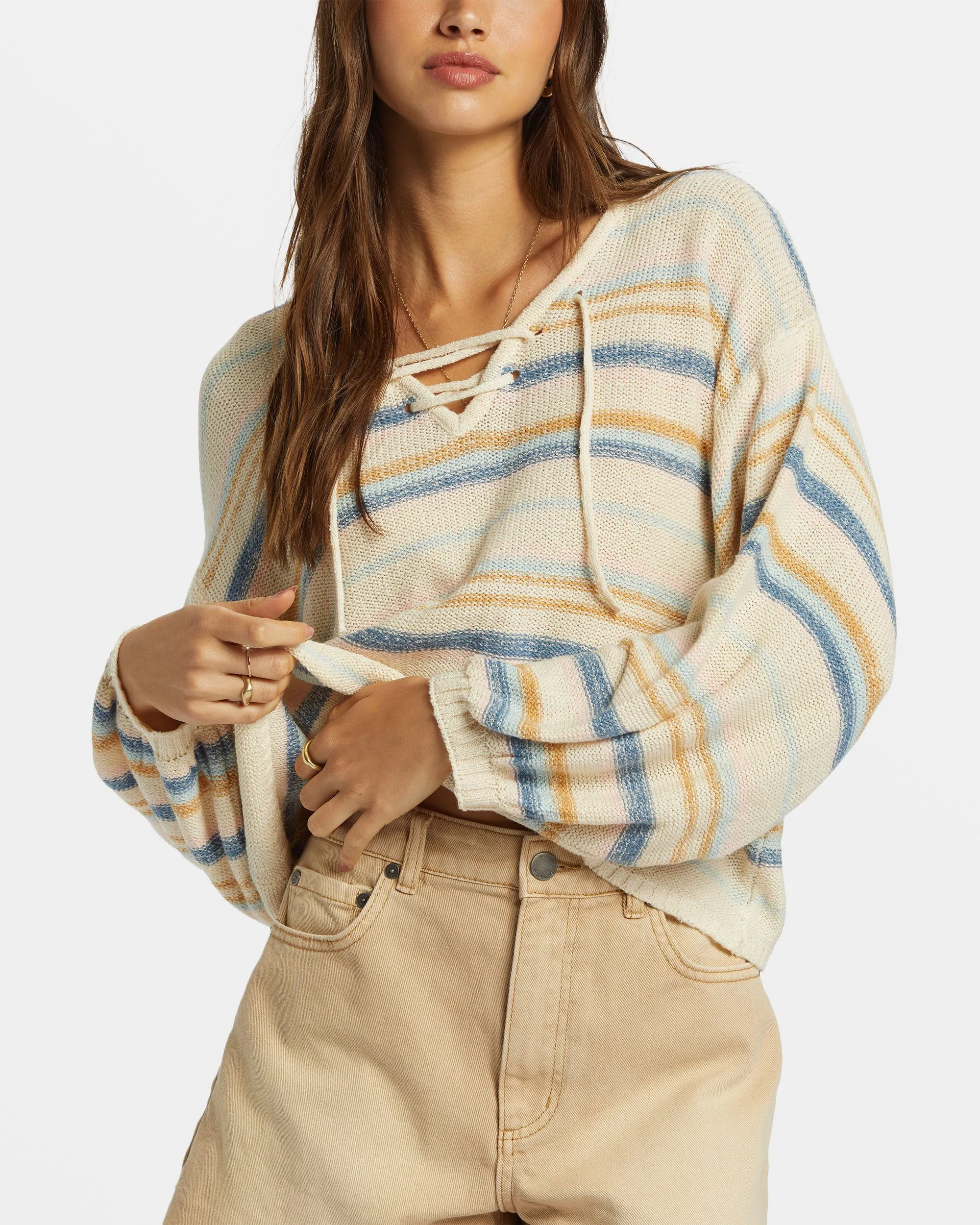 So Sweet Pullover Sweater - Dusk Blue