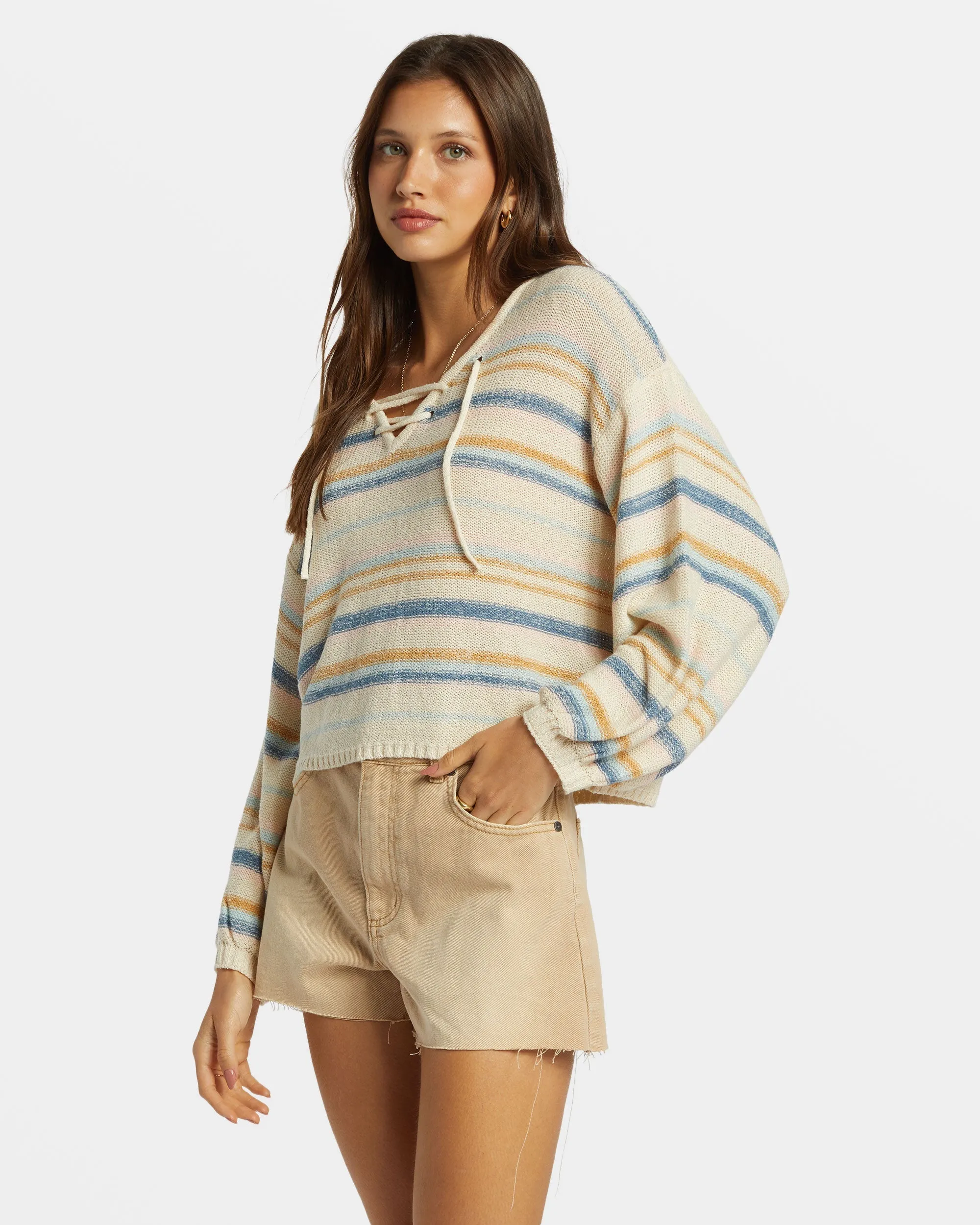 So Sweet Pullover Sweater - Dusk Blue