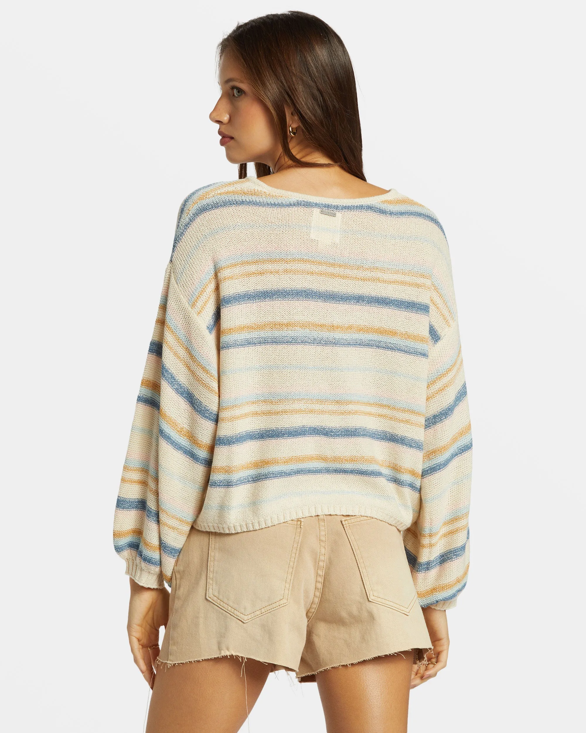 So Sweet Pullover Sweater - Dusk Blue