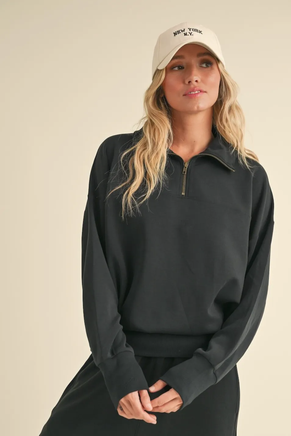 Super Soft Air Scuba Oversized Half-Zip