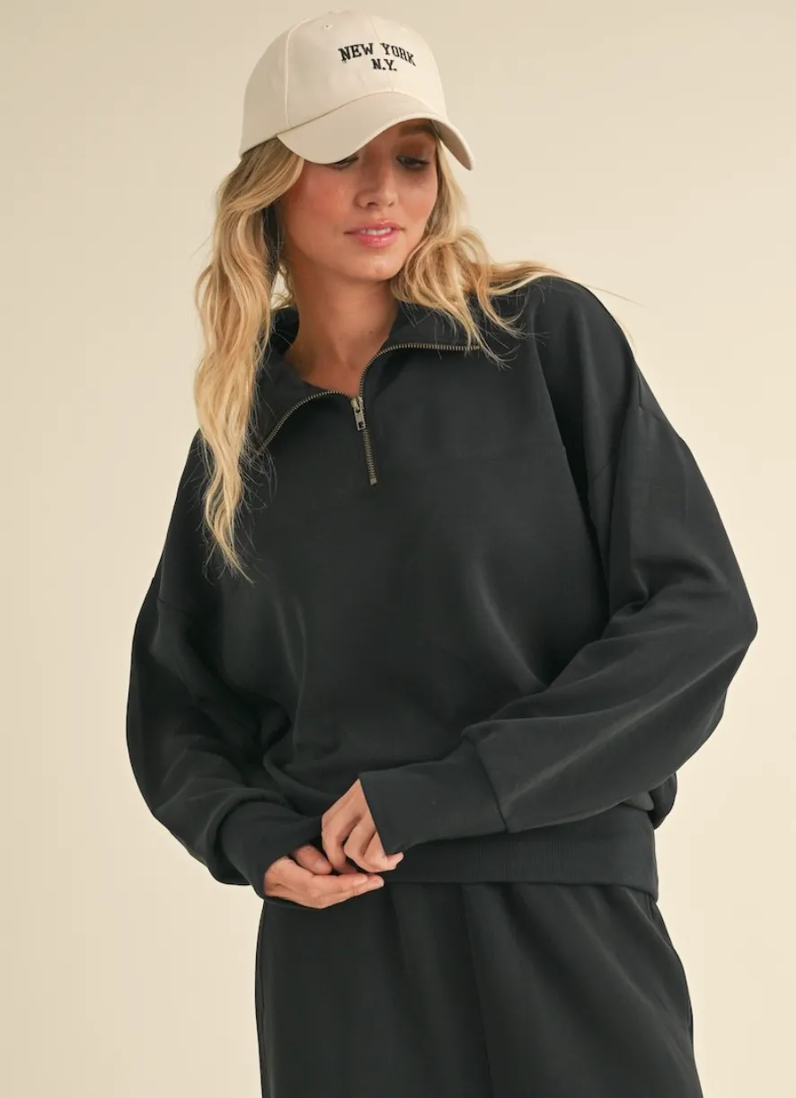 Super Soft Air Scuba Oversized Half-Zip