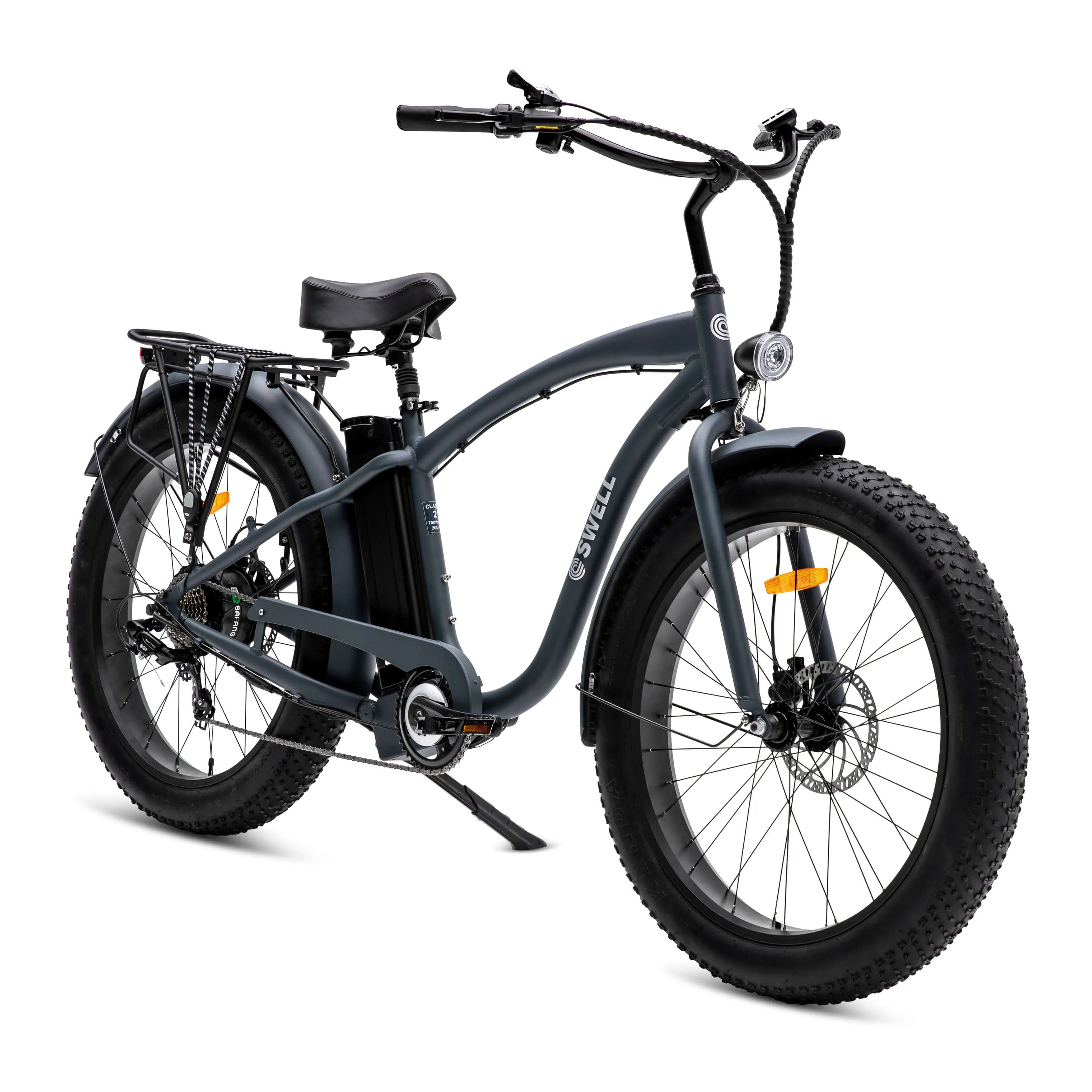 Swell LR2 750W 52V Fat Tire Cruiser Electric Bike