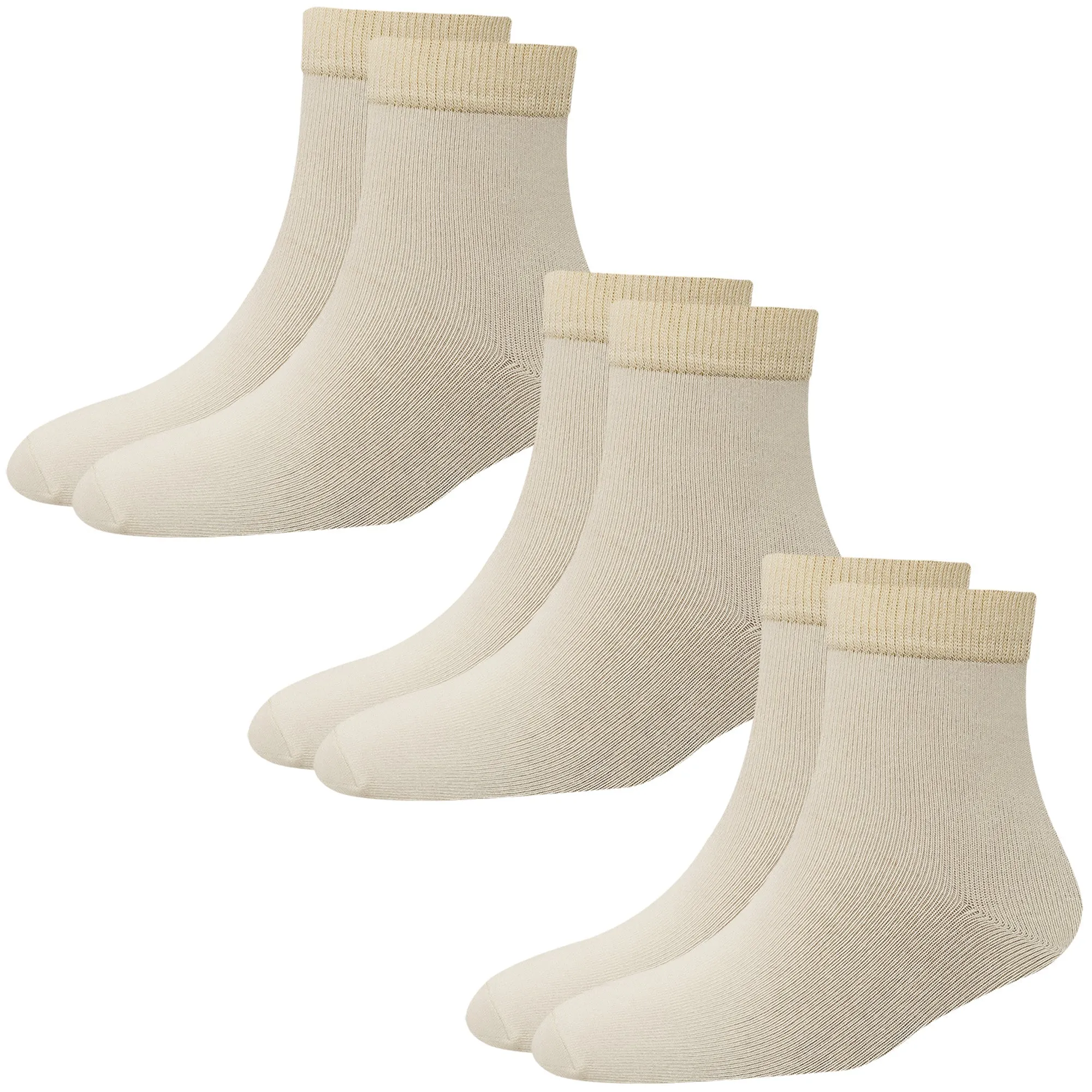 Young Wings Eco Friendly Ankle Terry Sports socks (Unisex) - Pack of 3